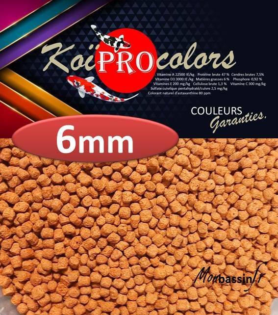 copy of Nourriture koï pro colors